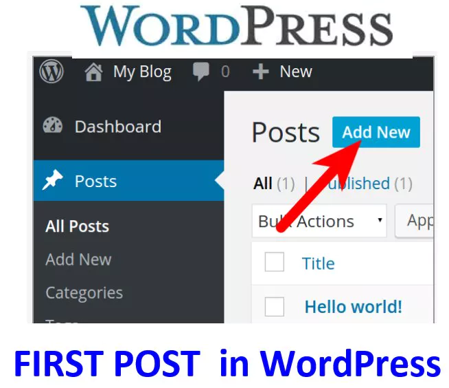 Creating Your First WordPress Post